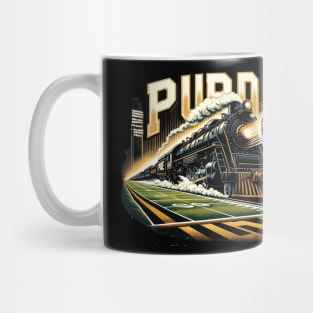 PURDUE Football Tribute - Football Purdure University Design Purdue Tribute - Football Player Mug